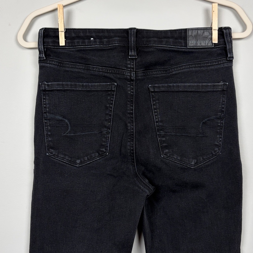 American Eagle Women's Super Hi‎ Rise Jegging SZ 8 Short - Picture 5 of 9